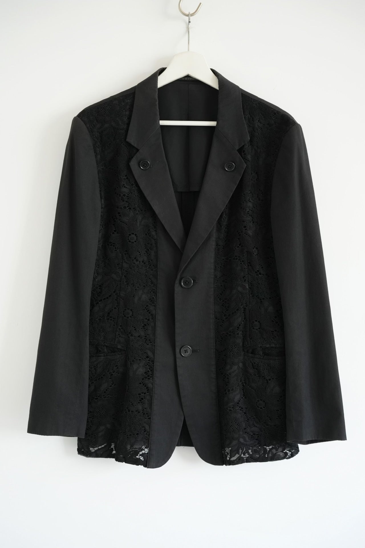 Yohji Yamamoto 09ss Lace Detail Suit