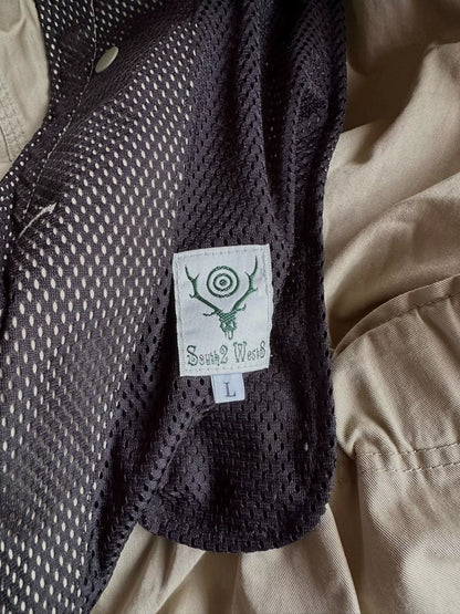 South2 West8 Belted C.S. Nylon Shorts