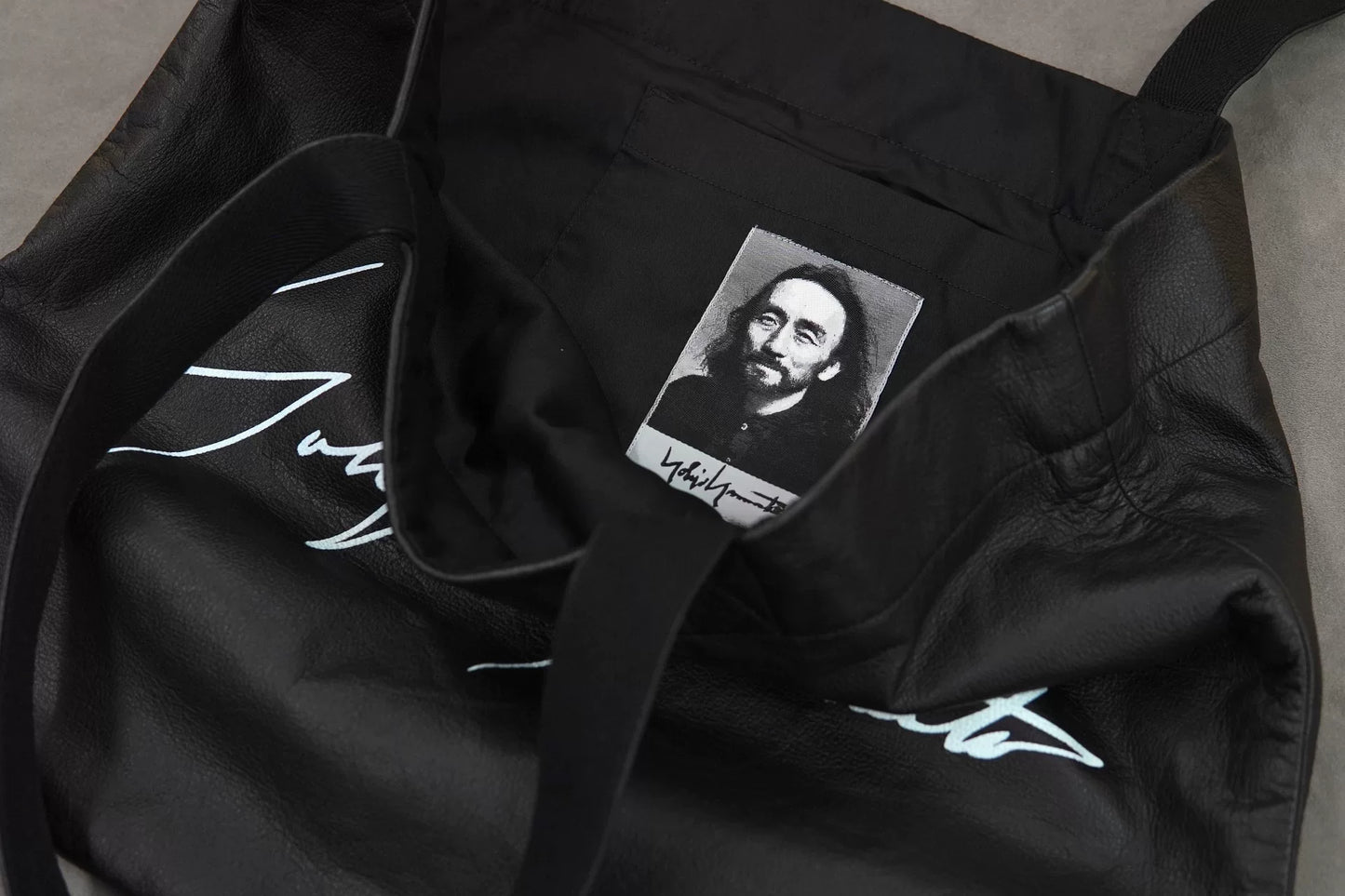 Yohji Yamamoto Leather Tote Aoyama Limited