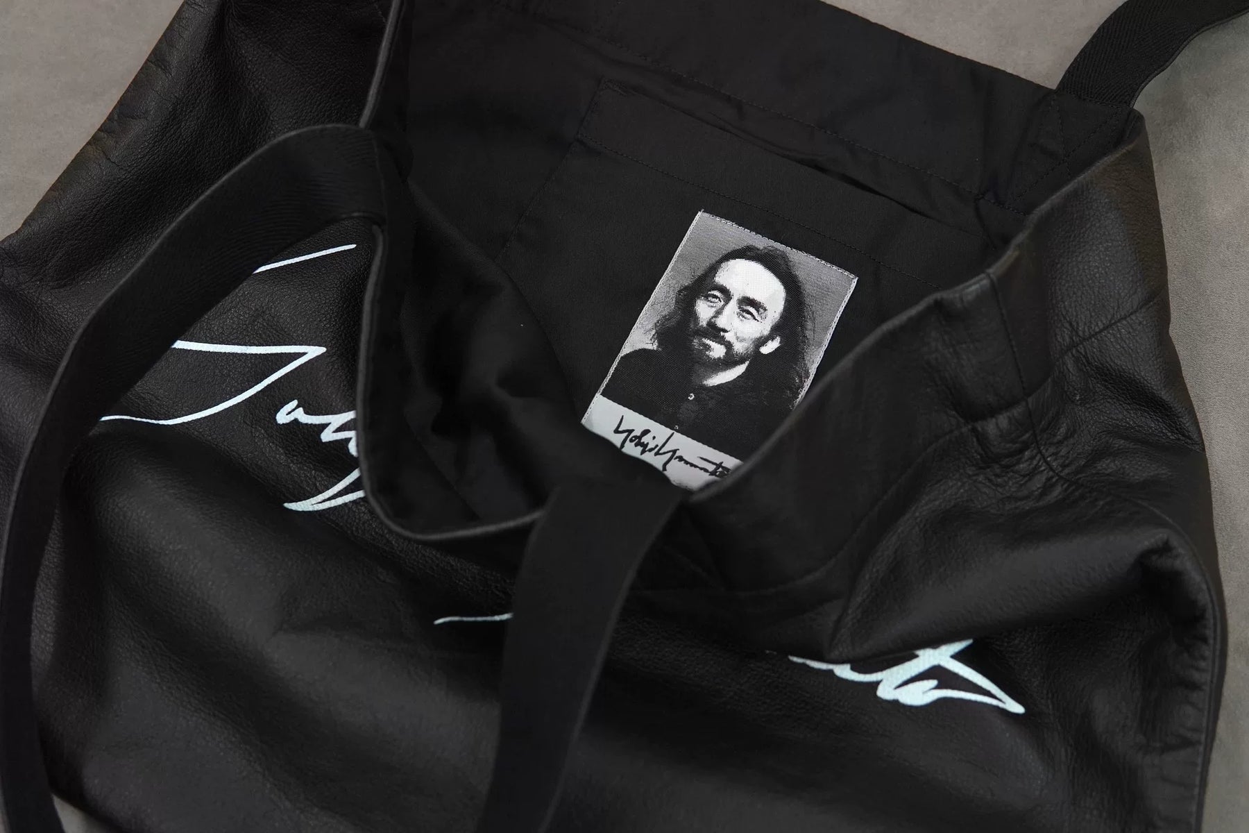 Yohji Yamamoto Leather Tote Aoyama Limited