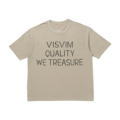VISVIM JUMBO DMGD Logo Print Tee