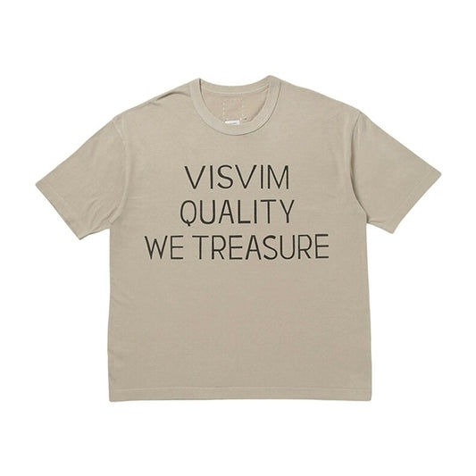 VISVIM JUMBO DMGD Logo Print Tee