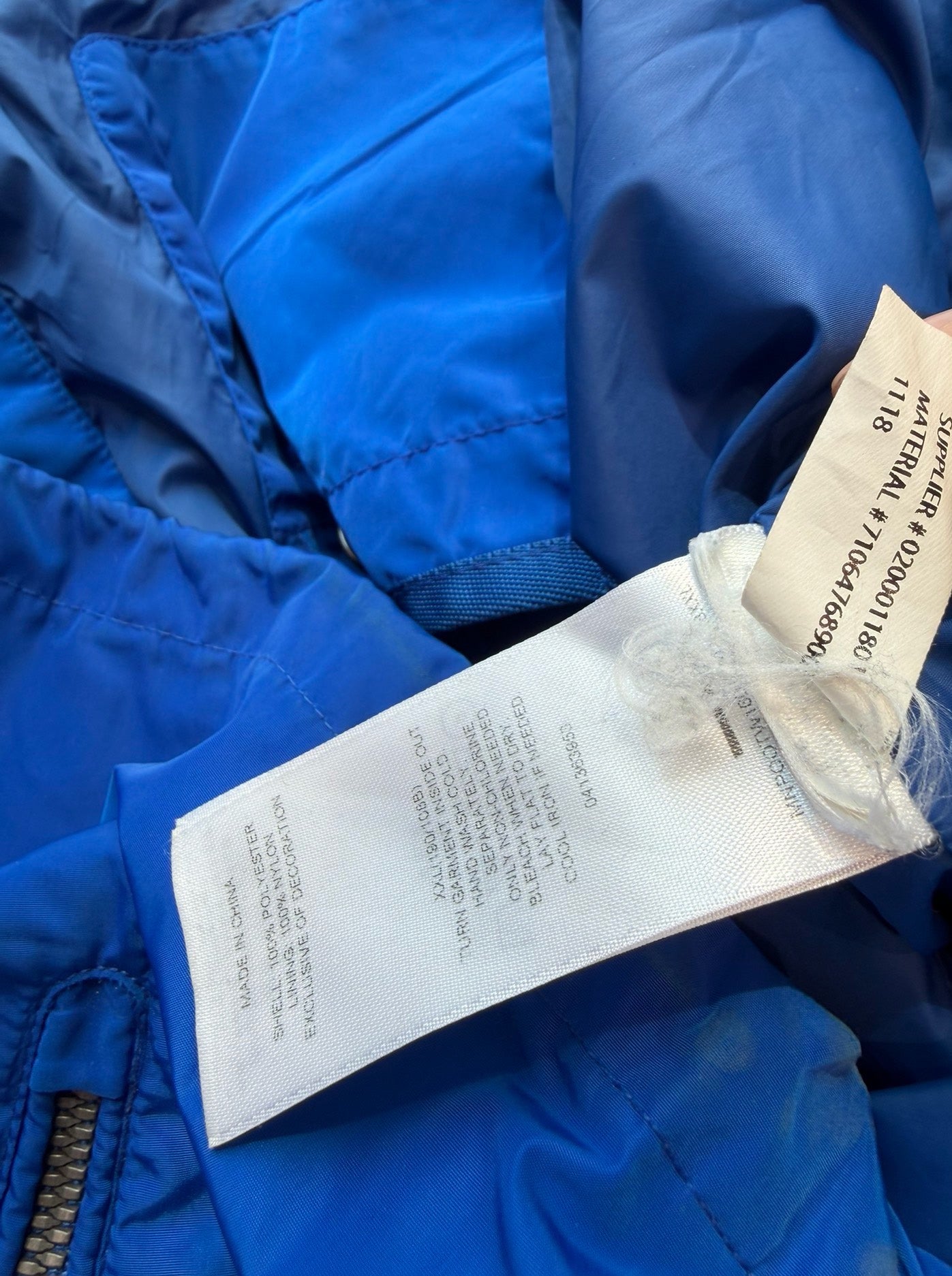 Ralph Lauren POLO Blue Hooded Jacket