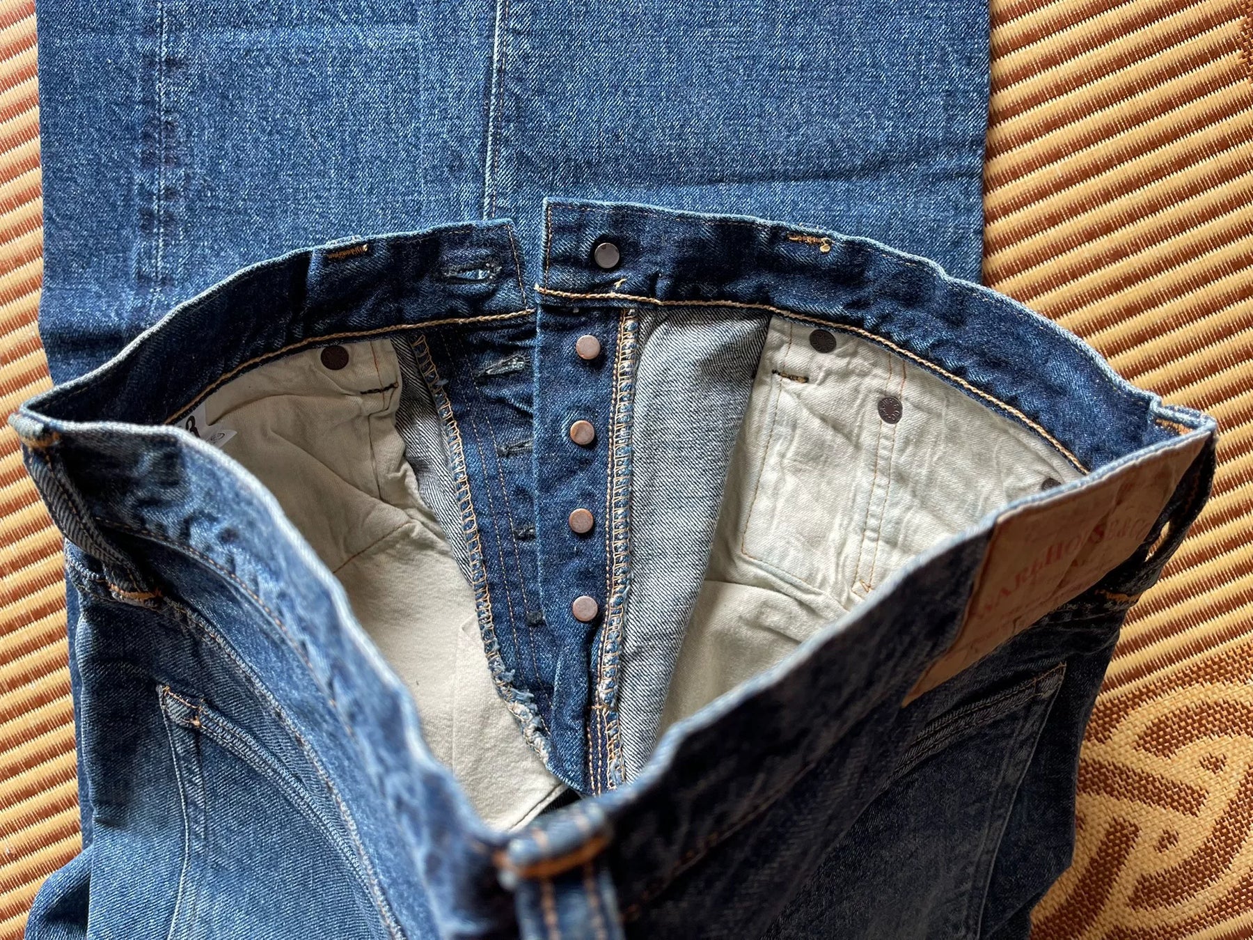 Warehouse 800 Washed Jeans W33