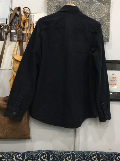 visvim black elk flannel shirt bandana