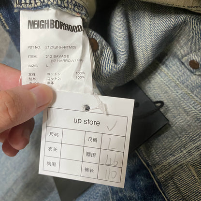 NEIGHBORHOOD 21AW Distressed Denim