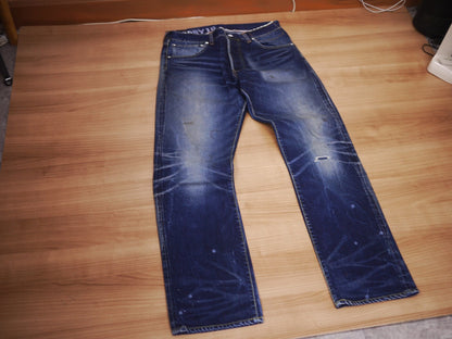 visvim social sculpture 01 slim dry denim 18