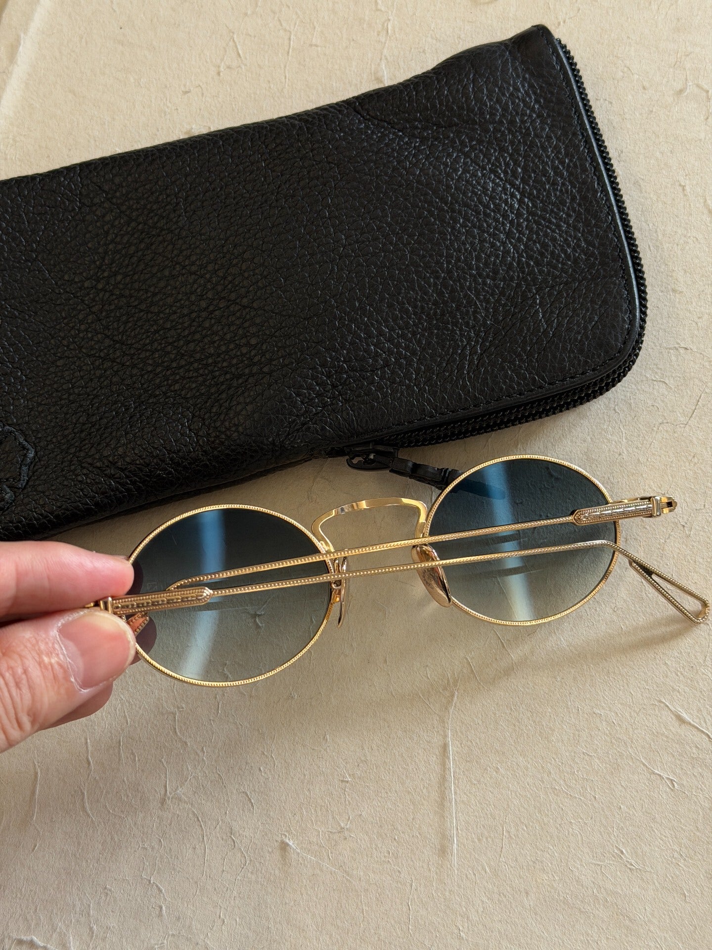 Chrome Hearts Oval Sunglasses