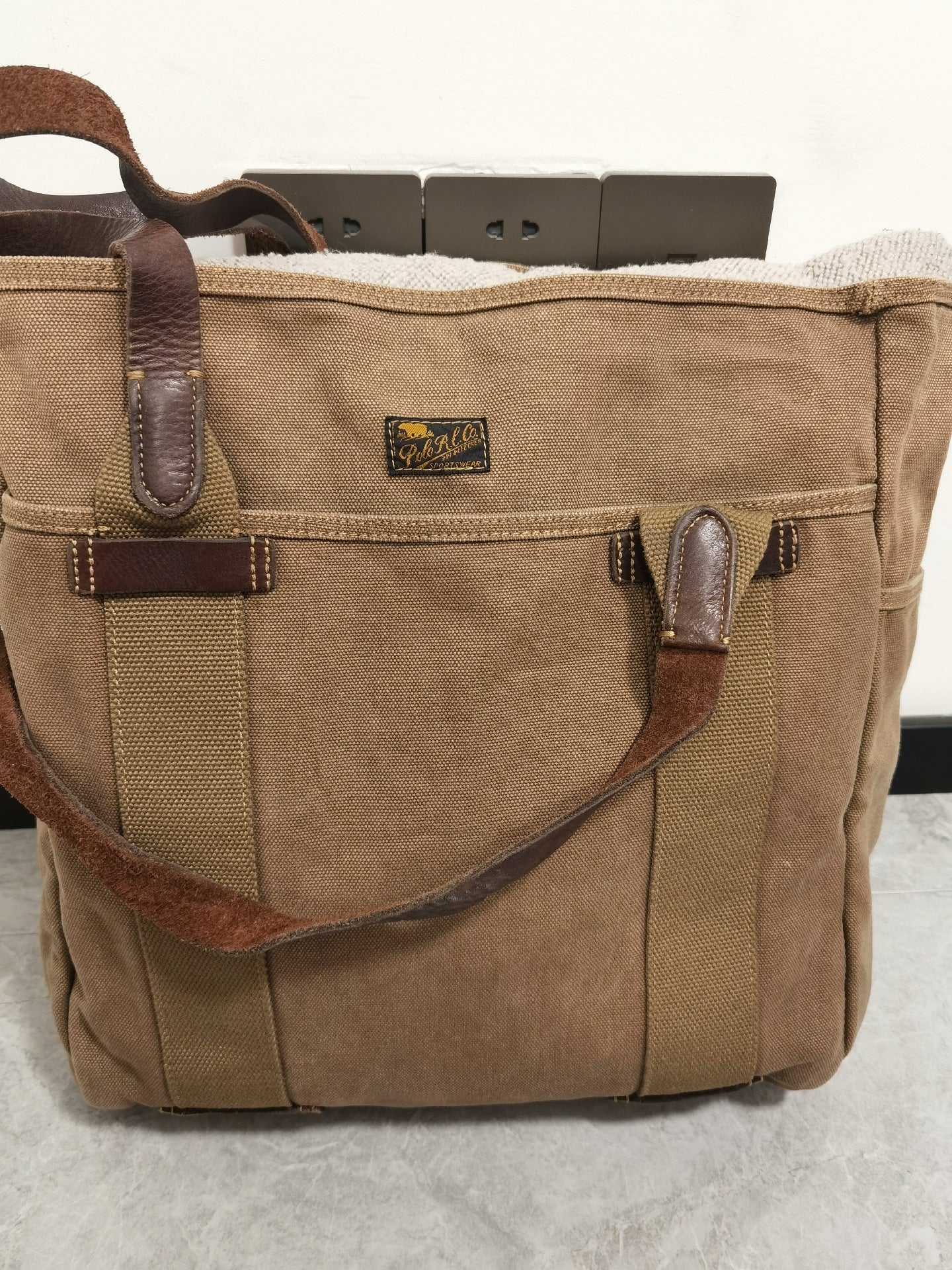 RRL Ralph Lauren Vintage Paratrooper Tote