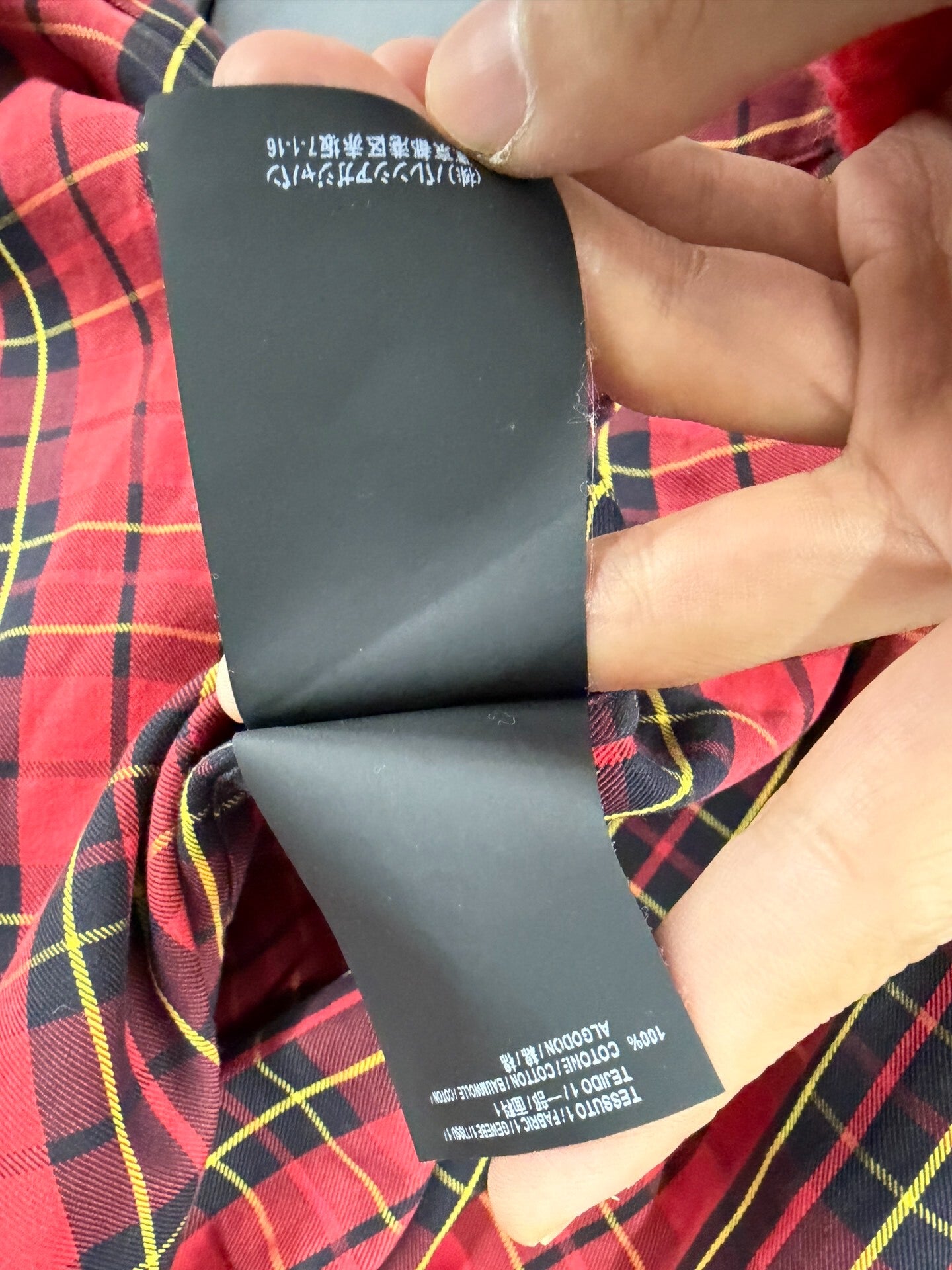Balenciaga Plaid Hooded Shirt