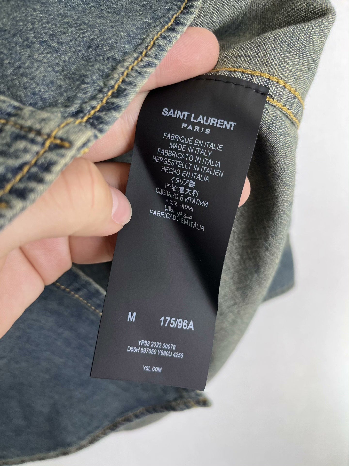 Saint Laurent Vintage Western Cowboy Shirt