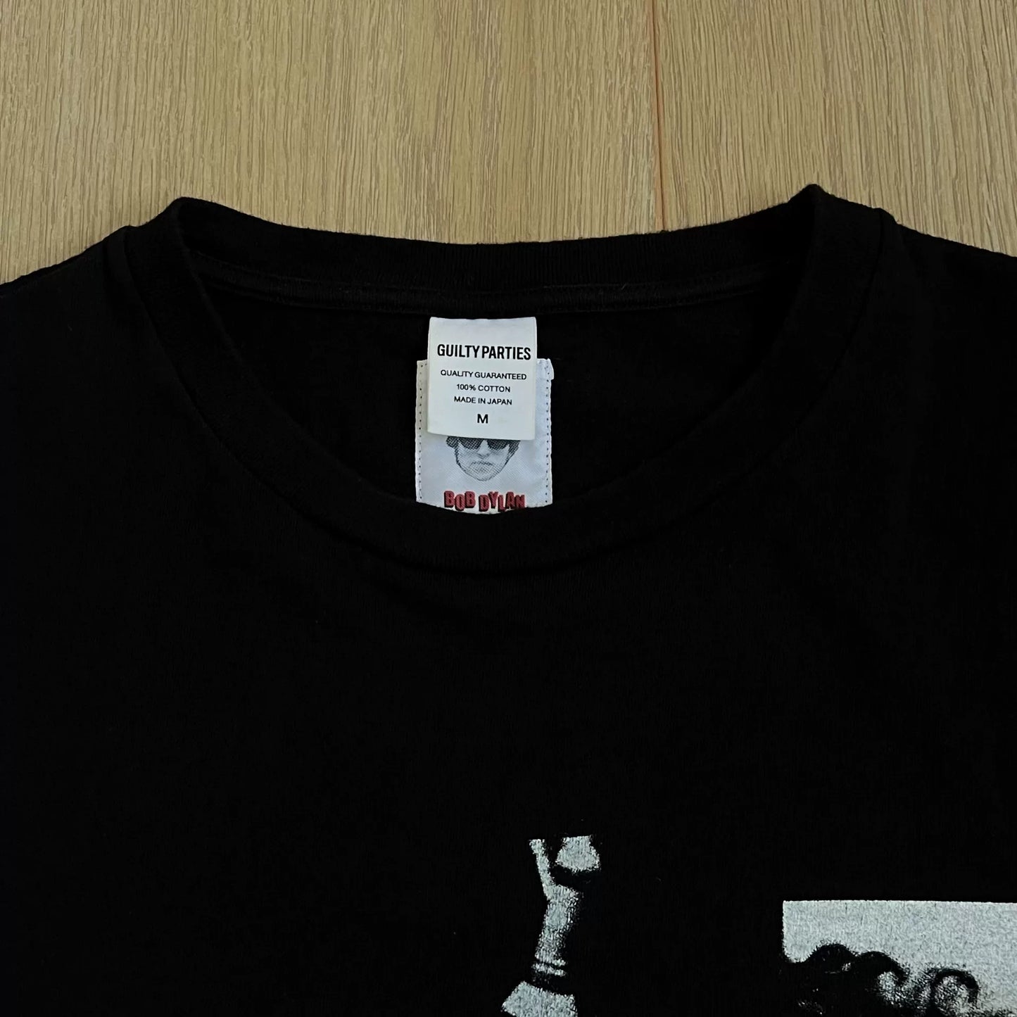 Wacko Maria x Bob Dylan Washed Heavy Crew Tee
