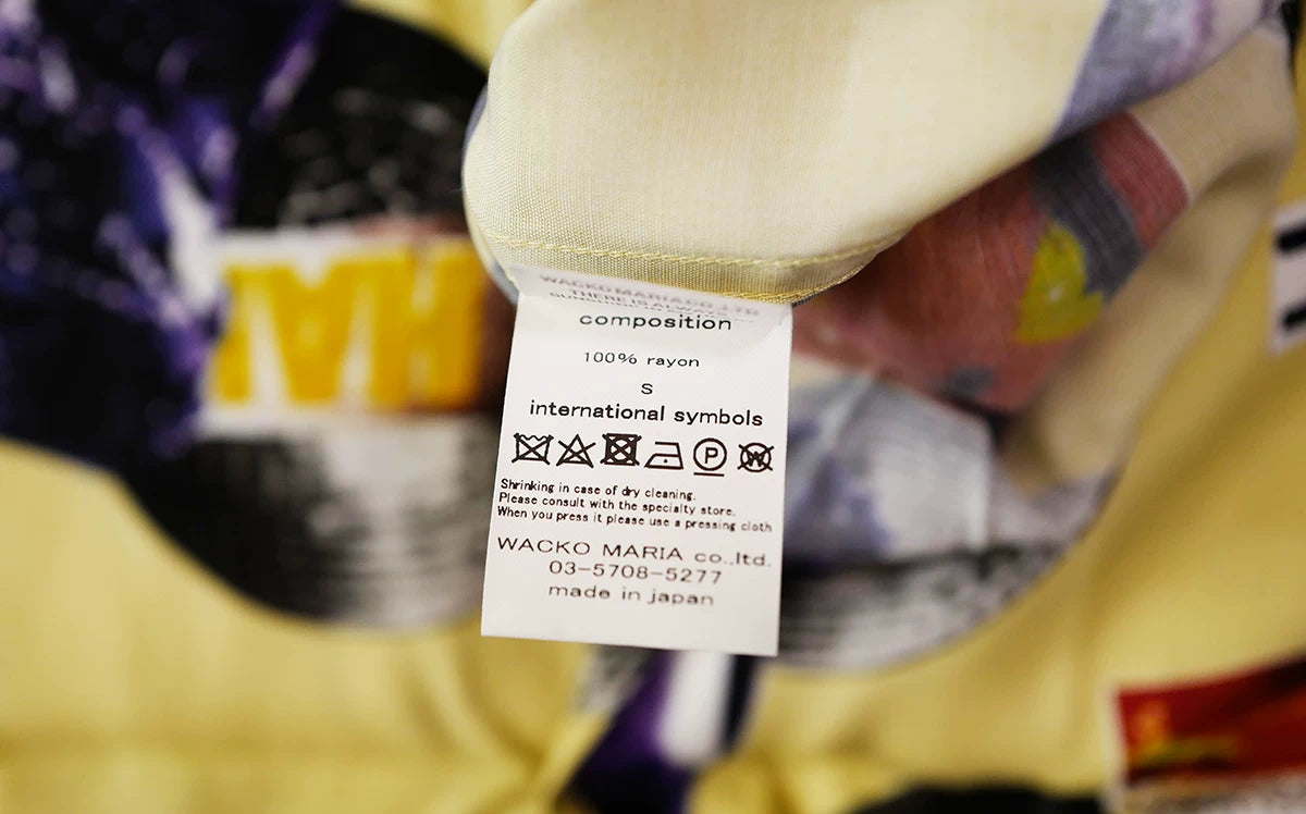 wacko maria dj harvey short sleeve shirt