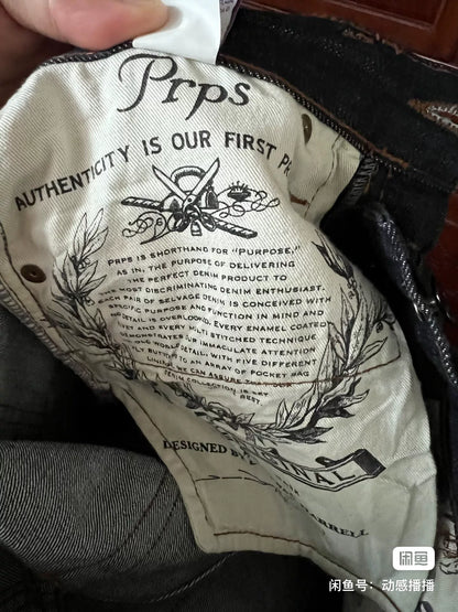 PRPS Blue Selvedge Denim Jeans W31