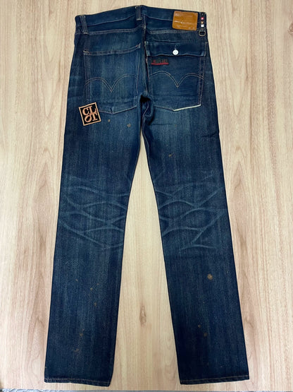 CLOT x LEVIS 505 Copper Line Jeans