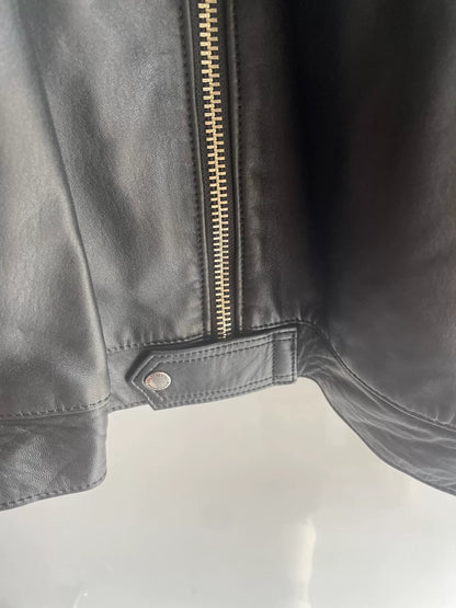 WACKO MARIA SINGLE RIDERS LEATHER JACKET