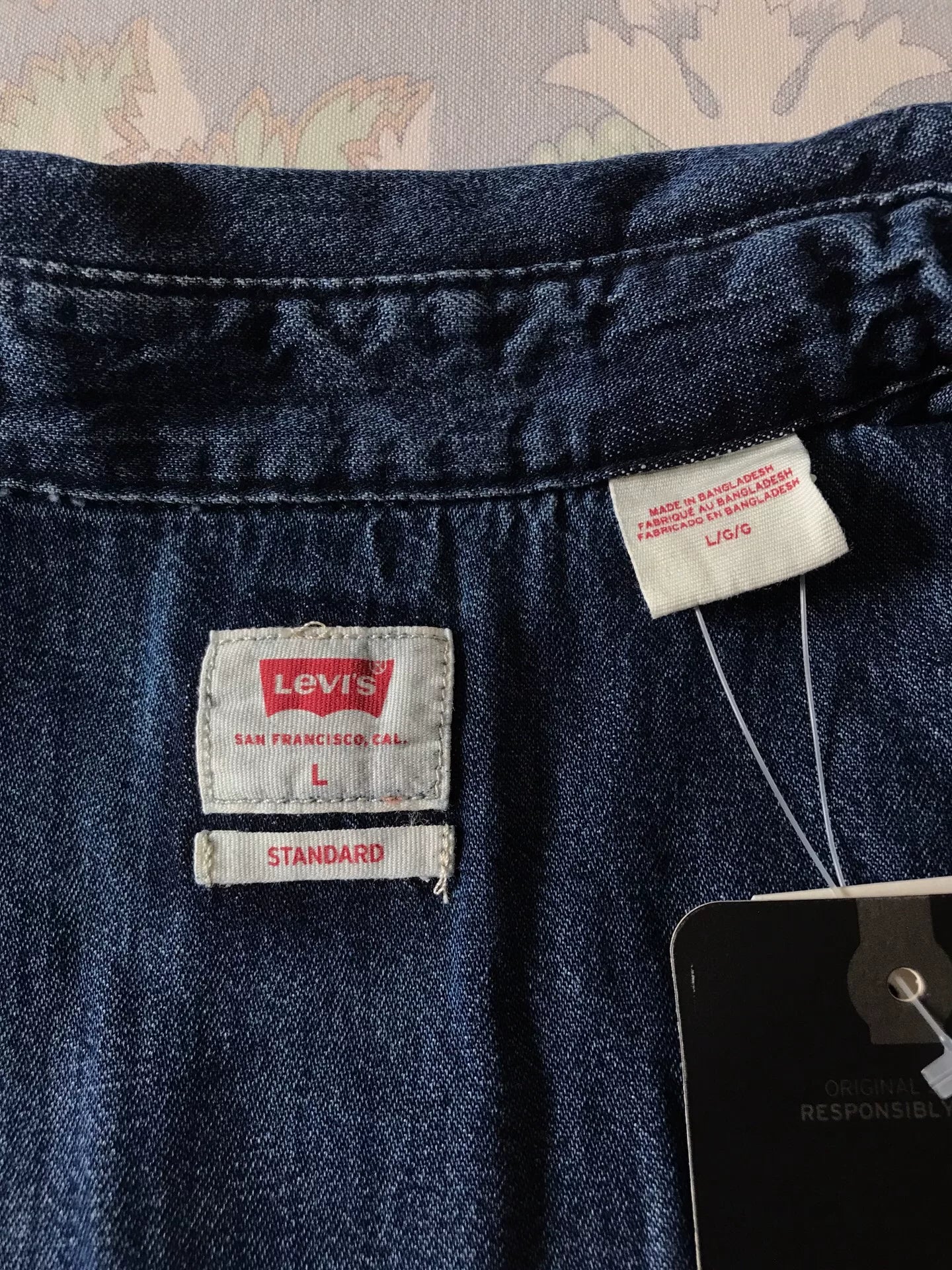 Levi's 85745-0073 Washed Denim Shirt
