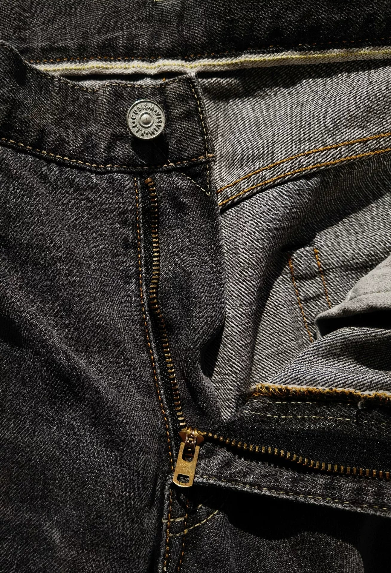 Visvim 04D10 Black Washed Jeans