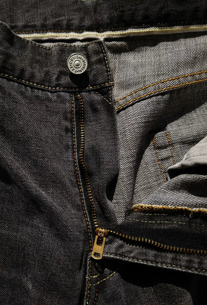 Visvim 04D10 Black Washed Jeans