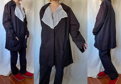 Dries Van Noten 90s Iridescent Loose Suit Set