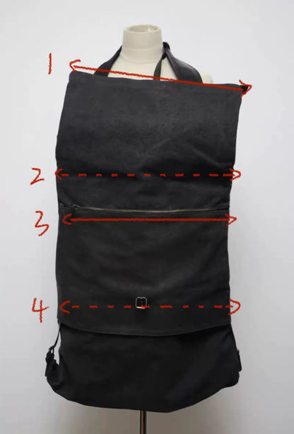 maison martin margiela oversized tote bag