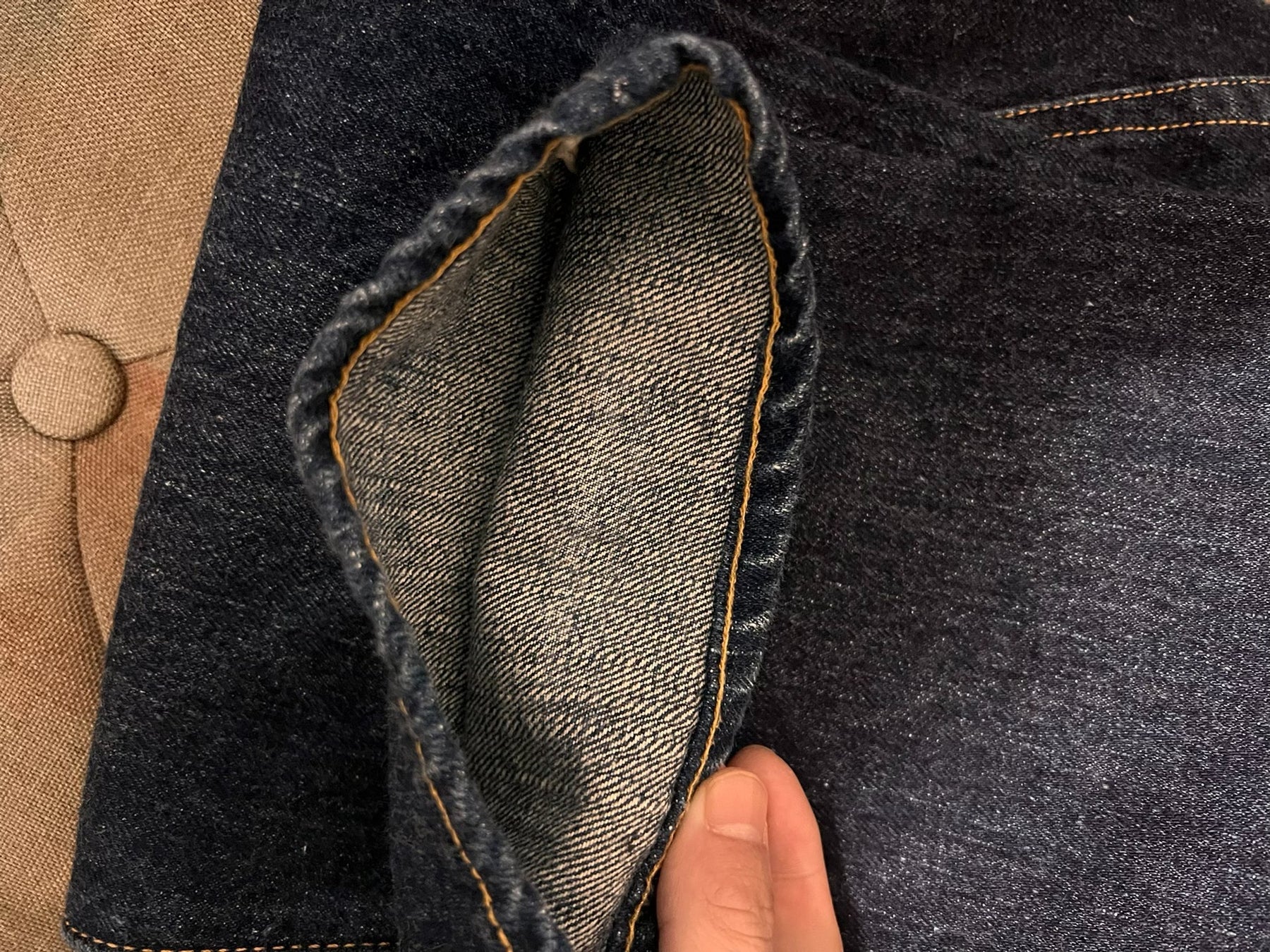 FREEWHEELERS 601XX 1951 Raw Denim Jeans 28