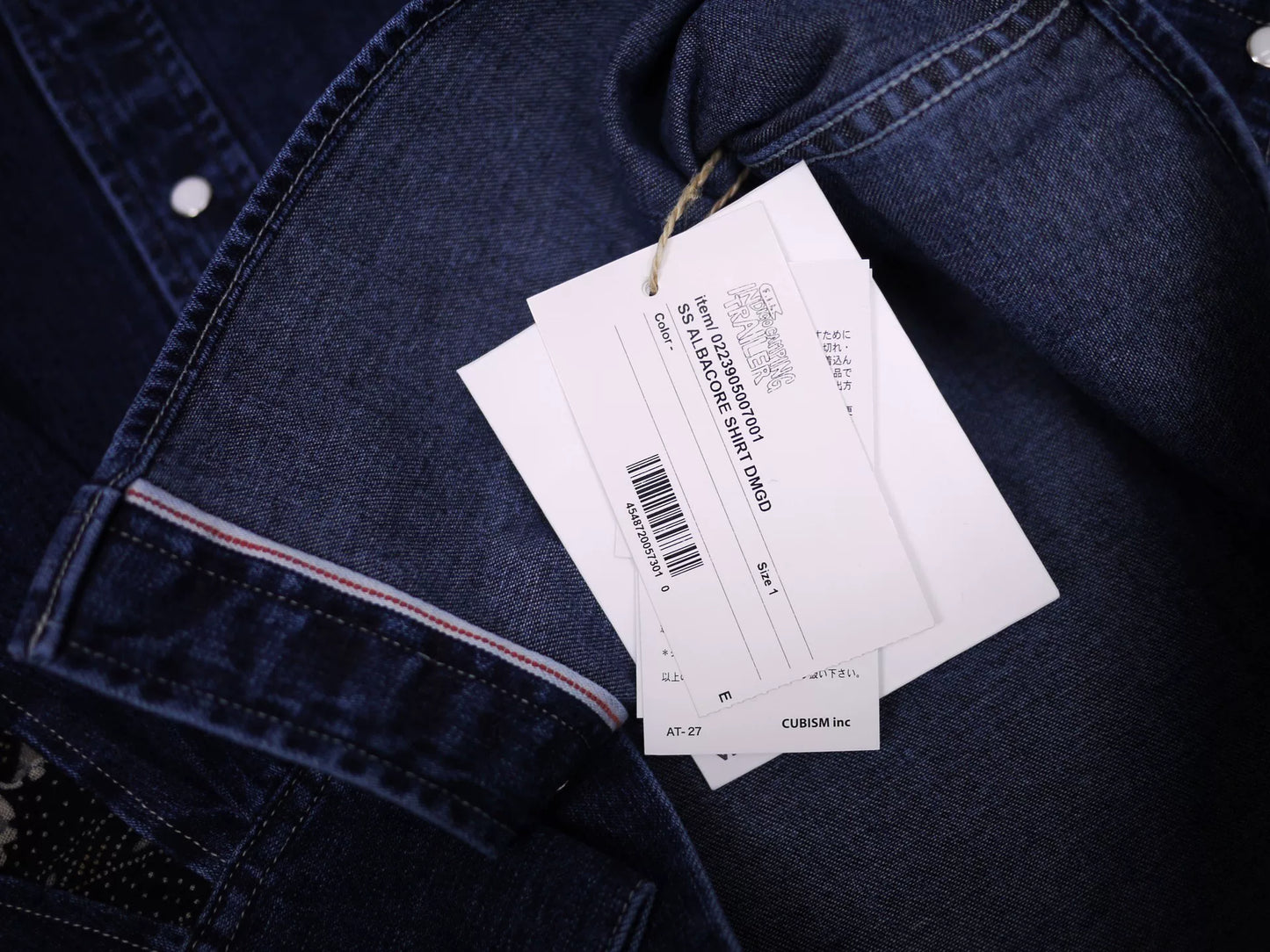 Visvim 23SS ICT Albacore Shirt DMGD