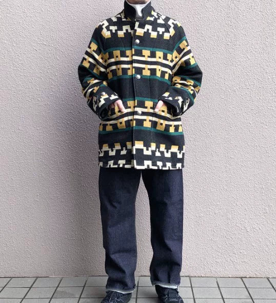 Visvim Hopiland Coat Native Blanket
