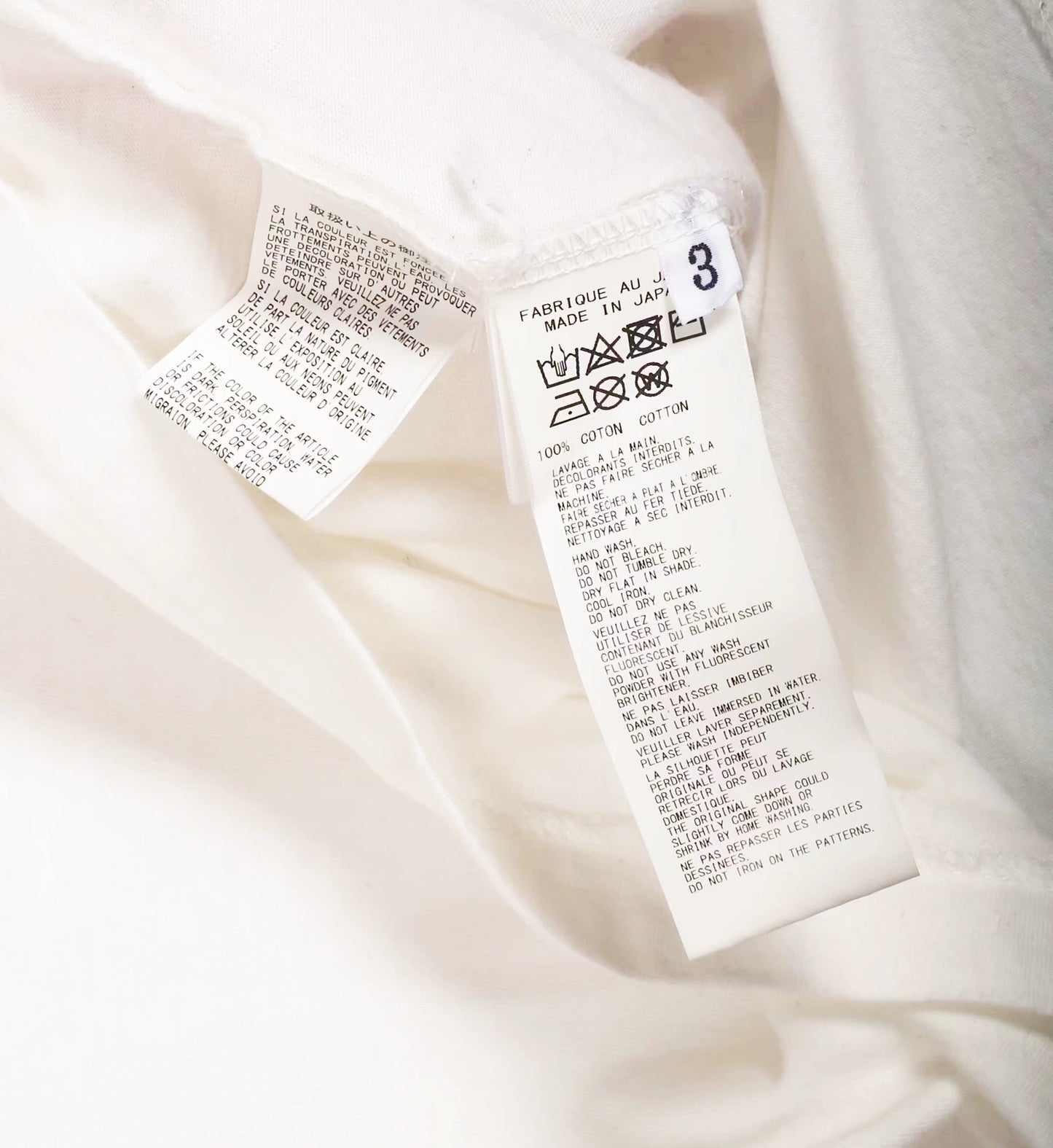 Yohji Yamamoto Pour Homme Long Sleeve T-shirt