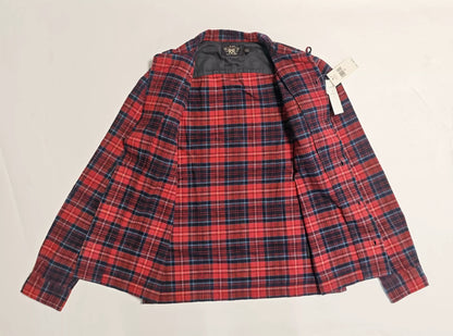 Ralph Lauren RRL Red Black Plaid Shirt