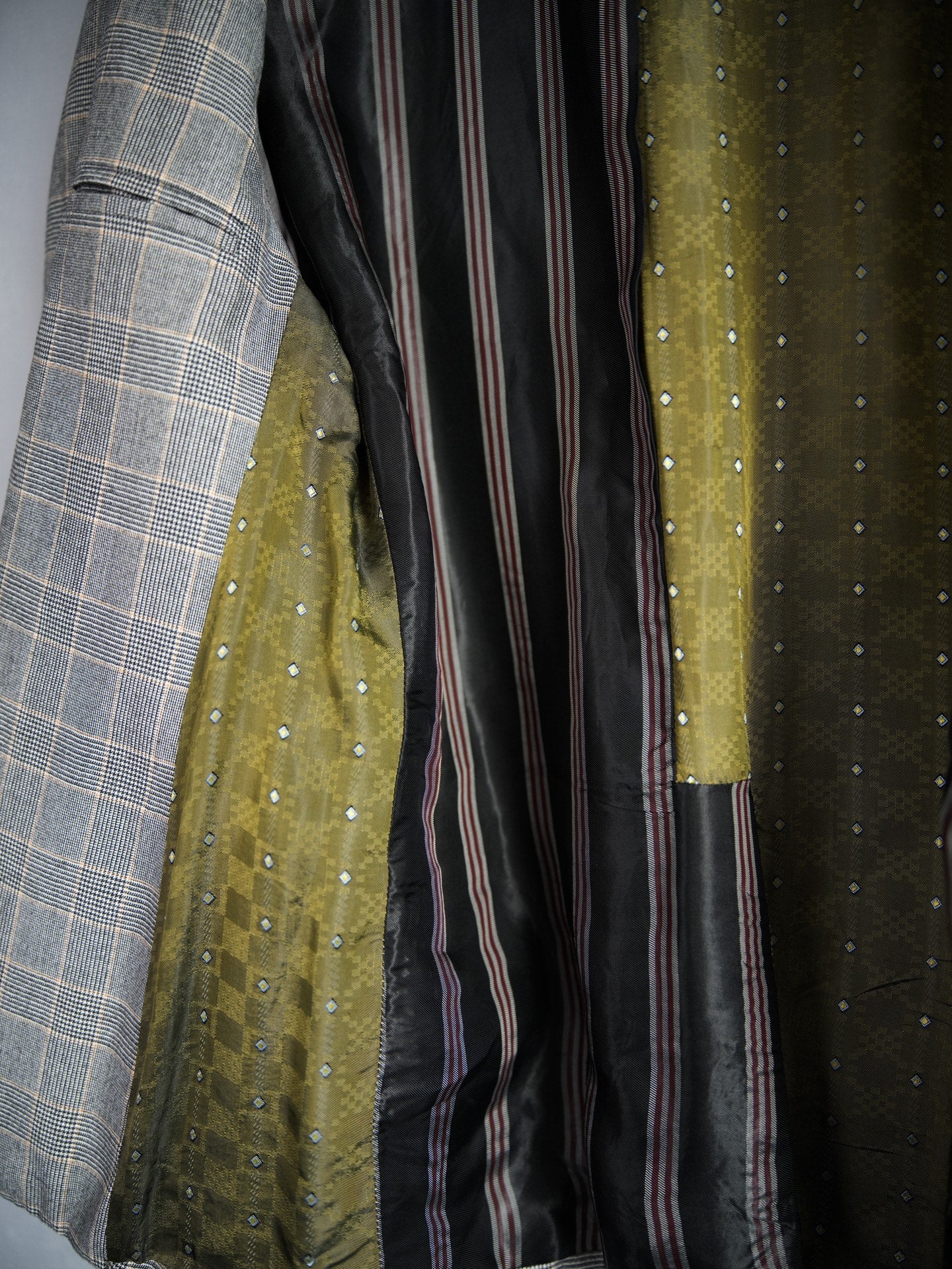 Geoffrey B.Small 3B Notch Lapel Plaid Jacket