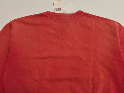 ralph lauren rrl vintage red sweatshirt