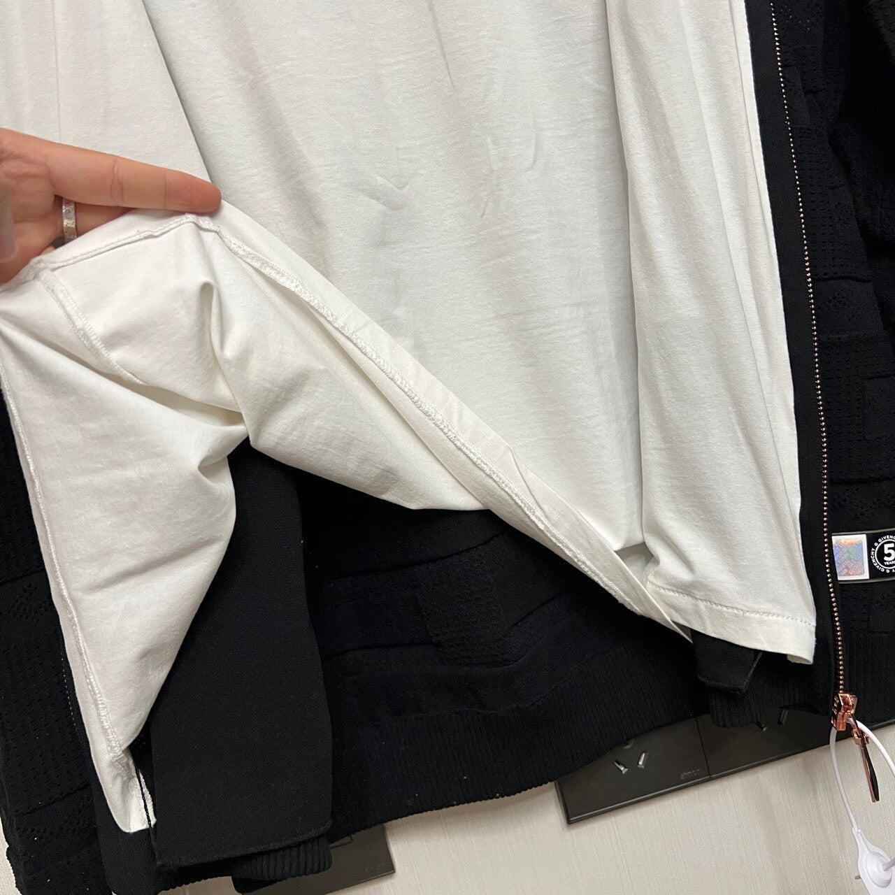 Givenchy Jacquard Layered Jacket Size S