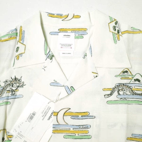 VISVIM 24SS COPA S/S Dragon Print Shirt