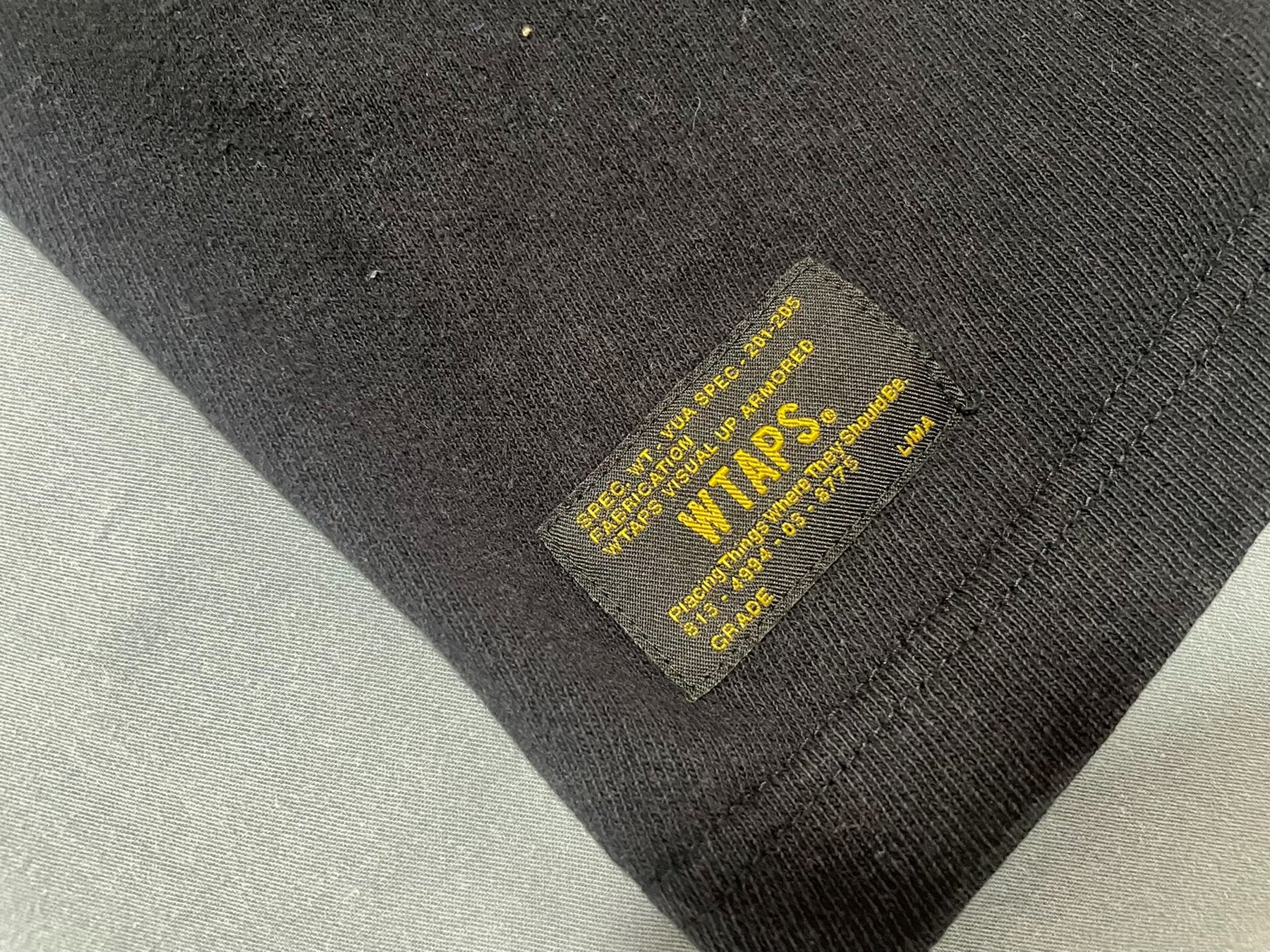 Wtaps 171ATDT-CSM07 Design LS Black Pullover