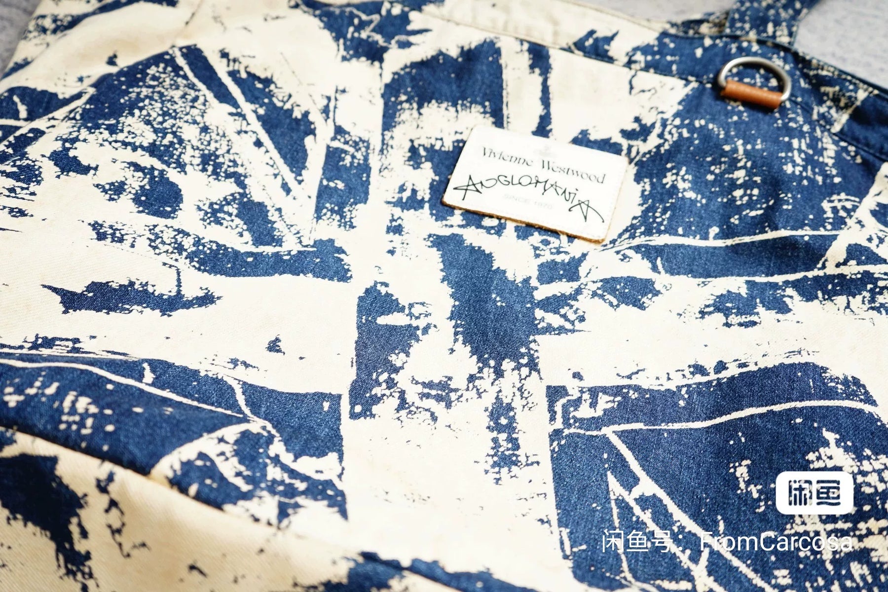 Vivienne Westwood Tie-Dye Canvas Tote