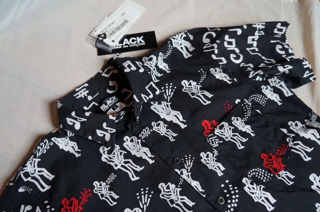 Comme des Garçons CDG Black Jazz Sax Shirt