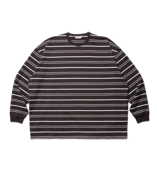 cootie productions supima border long sleeve t-shirt