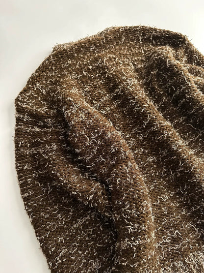 Y's for Men Snowflake Knit Cardigan