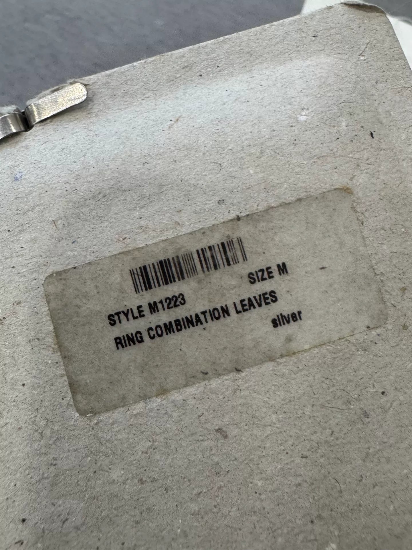 Silver Link Ring from Werkstatt Munchen