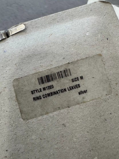 Silver Link Ring from Werkstatt Munchen