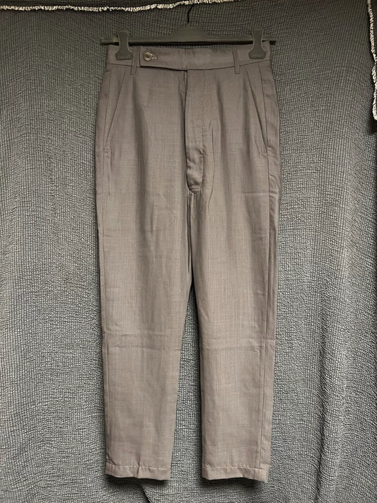 rick owens double-layer wool trousers for men