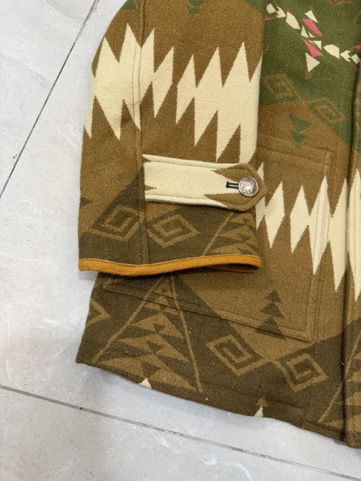 Visvim 23AW Hopiland Coat Native Blanket