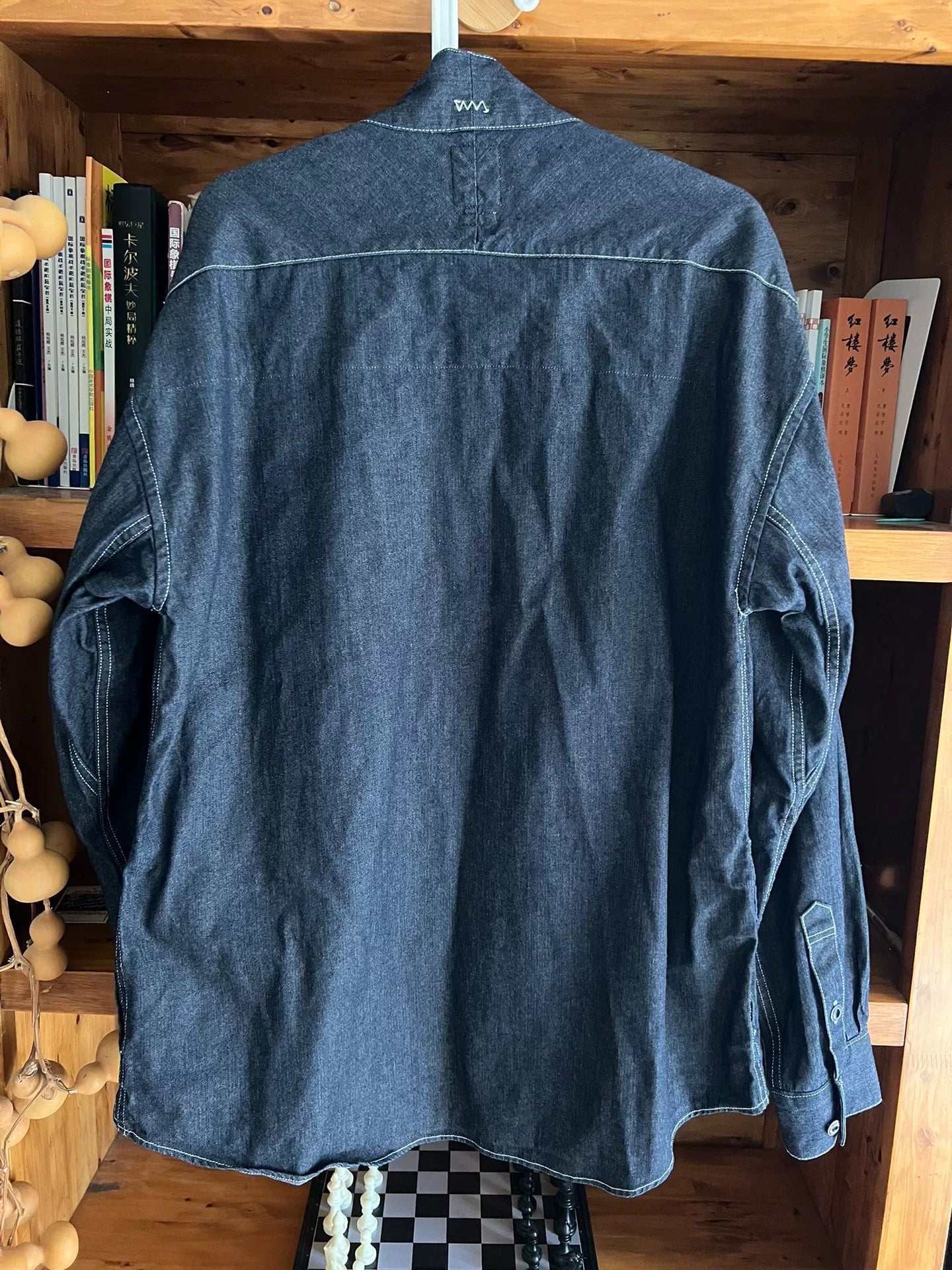 visvim lhamo shirt one wash denim jacket