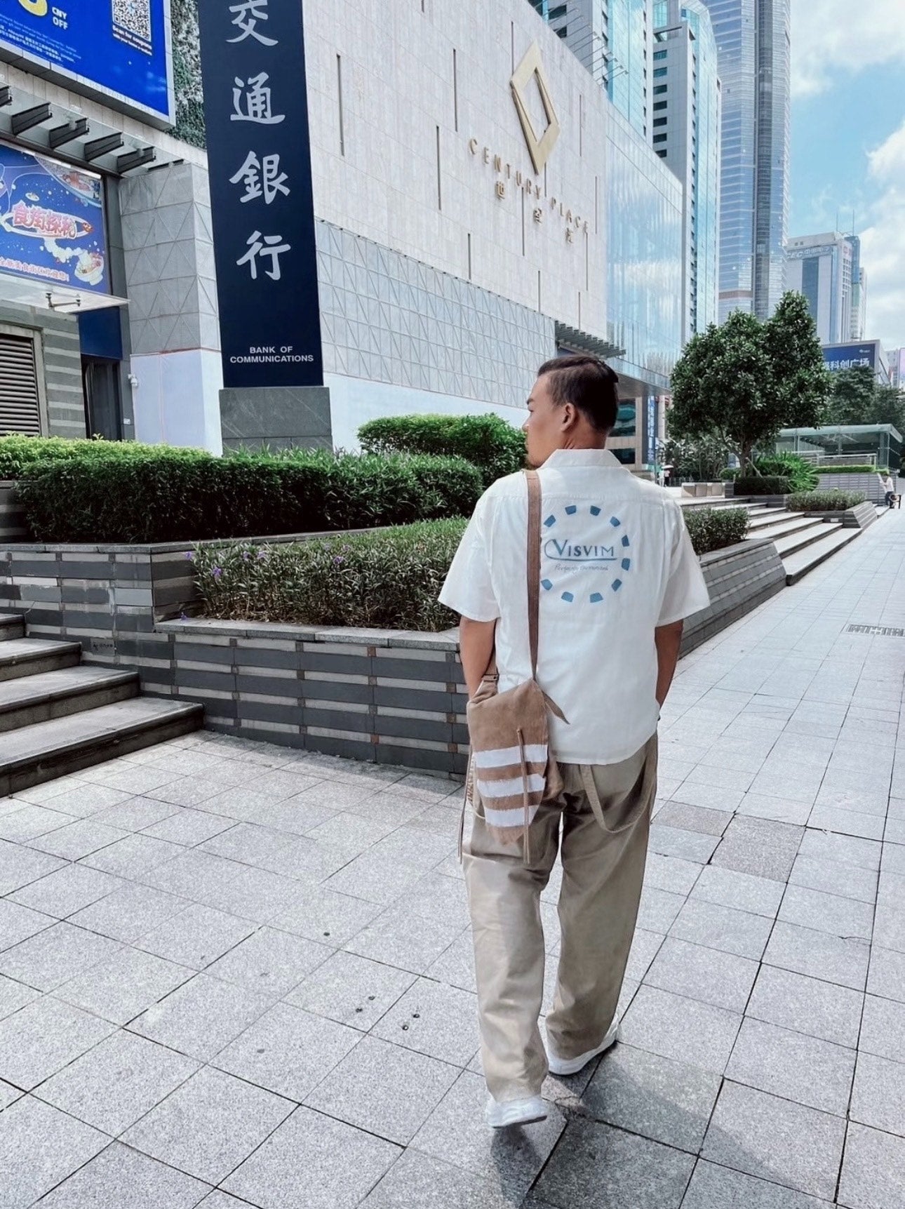 VISVIM 21SS TRAVAILLER BRACES PANTS DMGD