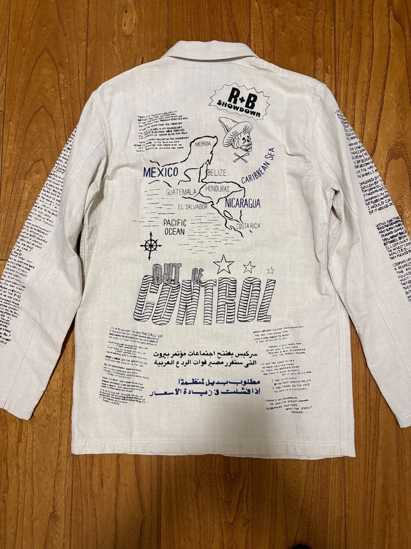 NEIGHBORHOOD Early Hand-Painted Shirt Jacket