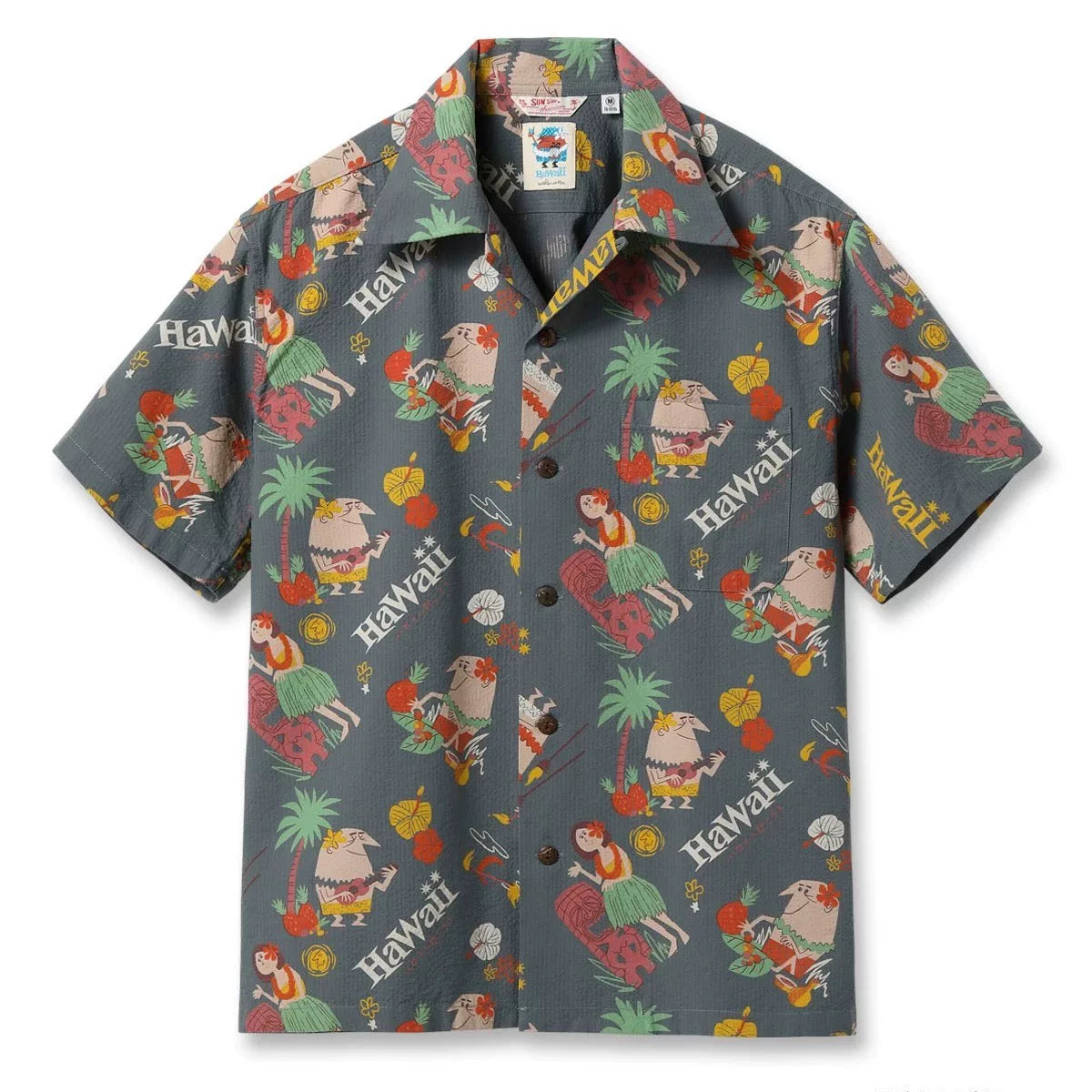 SUN SURF Hawaiian Short Sleeve Shirt