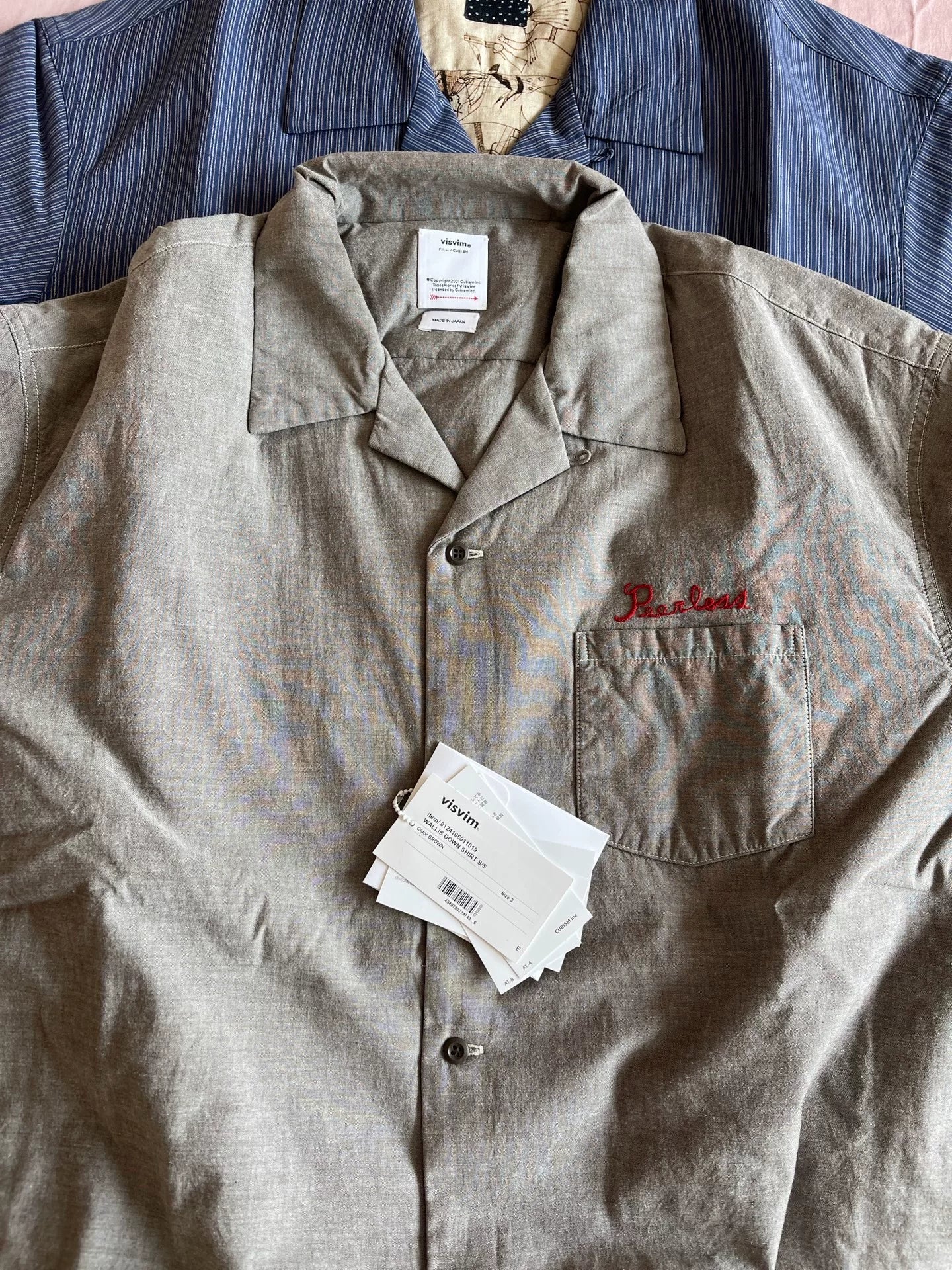 VISVIM 24ss WALLIS DOWN SHIRT