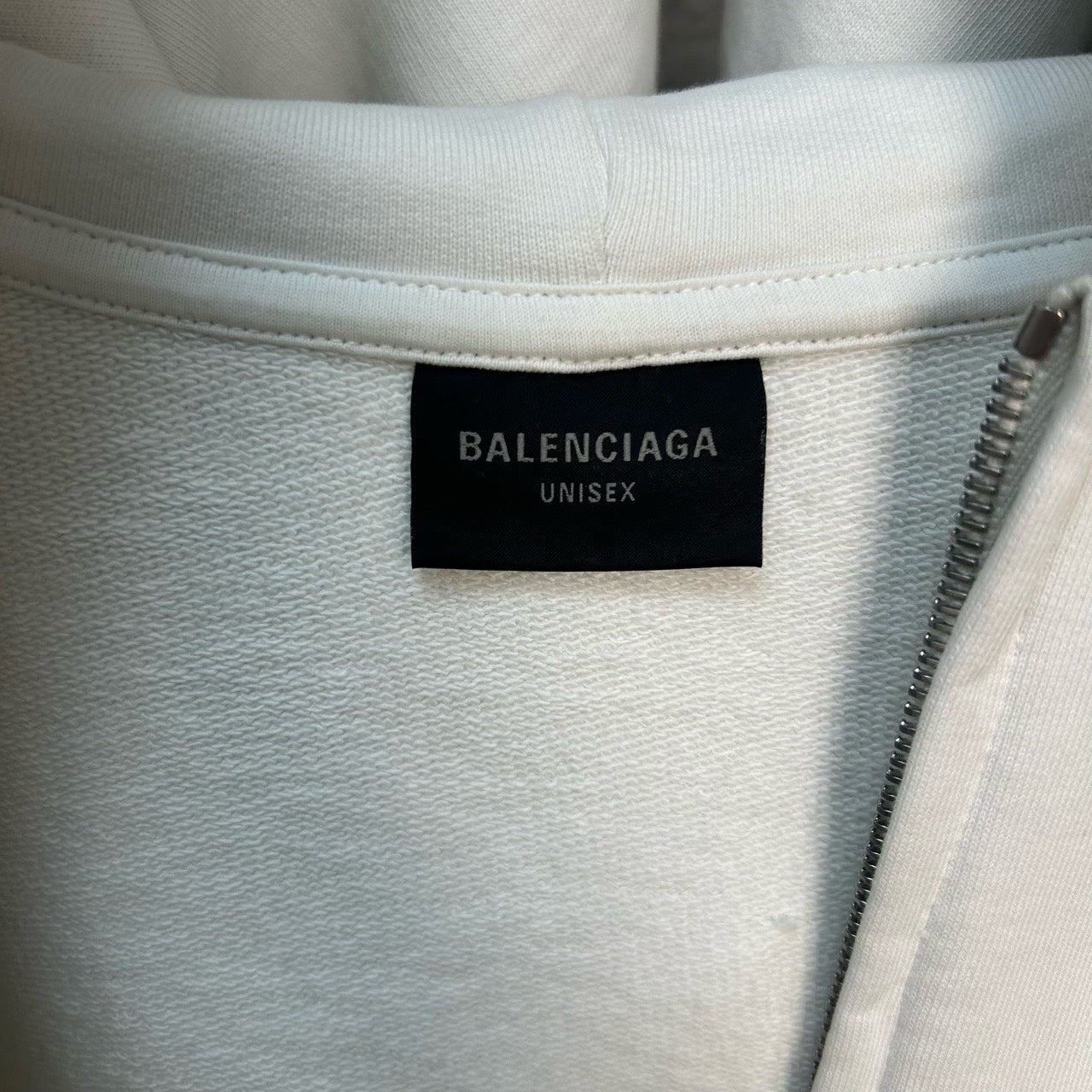 balenciaga eco-friendly zipper jacket size small