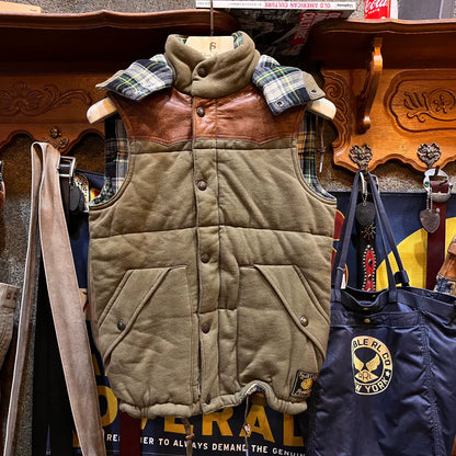 Ralph Lauren RRL Plaid Cotton Vest